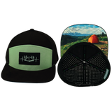 Camping - 7 Panel - Black / Sage (Unisex)