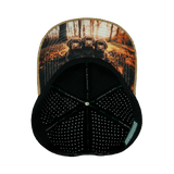 Dog - 6 Panel - Corduroy - Tan / Black - Laser Mesh (Unisex)