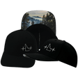 Idaho Hat, Baseball Hat, Snapback Hat, Black, Mens Hat, Laser Mesh, Womens Hat, Main Picture 