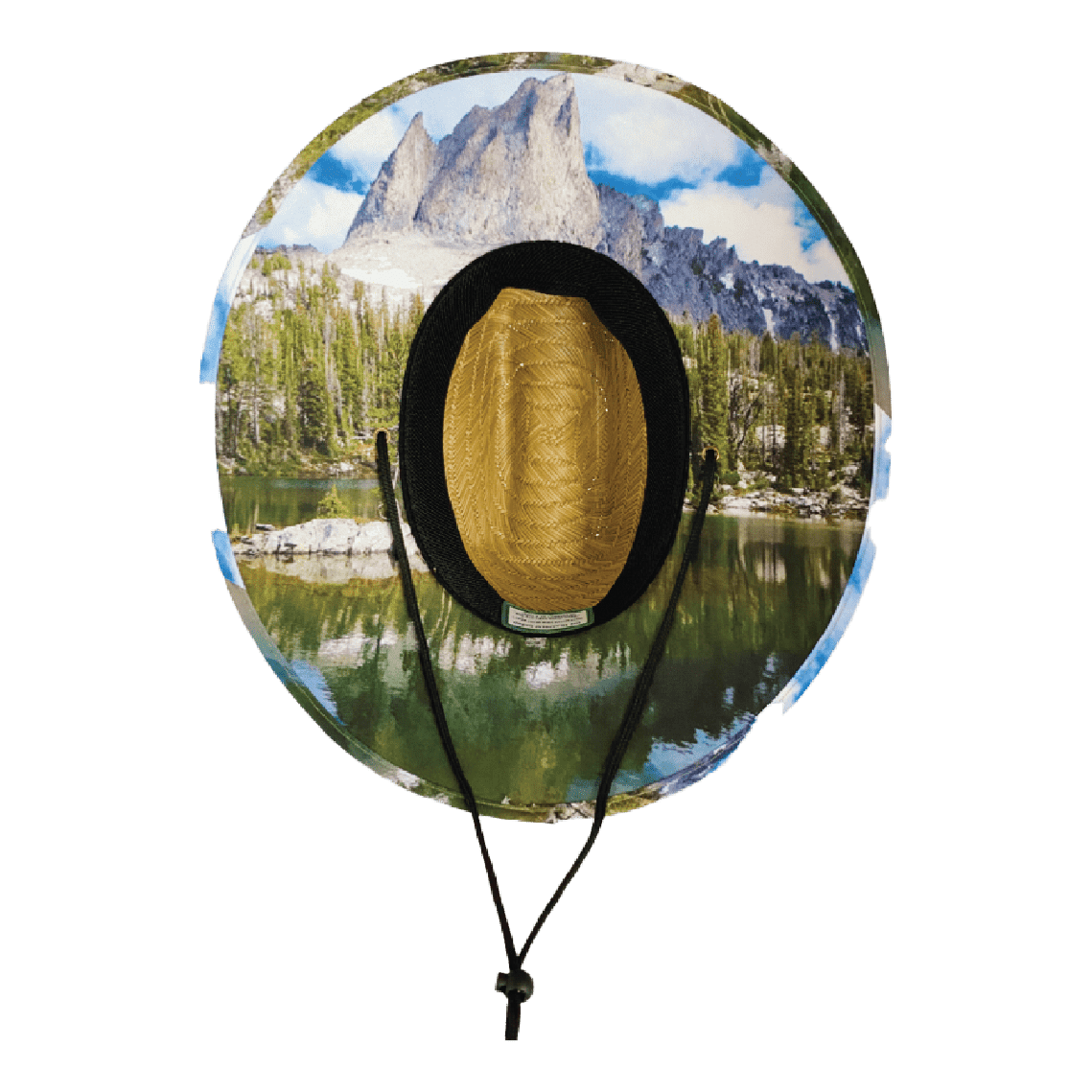 Idaho Straw, Sun Hat, Sawtoooth, Mens Straw Hat, Womens Straw Hat, Underbill Picture