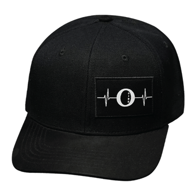 Oceanside "Oside" - 6 Panel - Black - Fabric Back (Unisex)