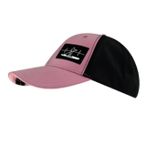 Paddle Board Hat, Low Profile, Ponytail, Snapback Hat, Lavender, Black, Mens Hat, Womens Hat, Side Picture 