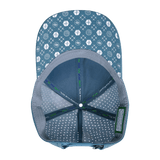 Pickleball Hat, Low Profile, Ponytail, Snapback Hat, Light Blue, Mens Hat, Womens Hat, Underbill Picture 