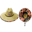 THB Straw Sun Hat — Flag