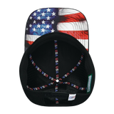 USA Hat, Baseball Hat Fit, Snapback Hat, Black, Mens Hat, Womens Hat, Underbill Picture