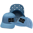 Yoga Hat Trucker Hat — Light Blue, Laser Mesh