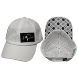 Pickleball - 6 Panel - Unstructured - Relaxed Fit - White (Unisex)