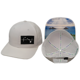 Hawaii - 6 Panel - White (Unisex)