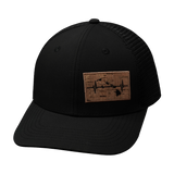 Hawaii - 6 Panel - Black (Unisex)