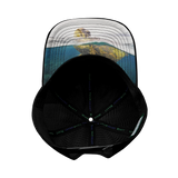 Hawaii - 6 Panel - Black (Unisex)