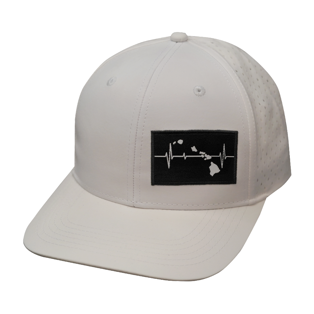 Hawaii - 6 Panel - White (Unisex)