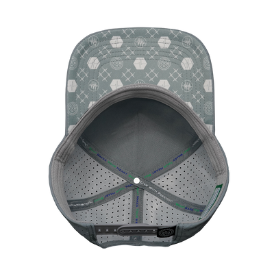 Pickleball - 5 Panel - Structured - Gray - Laser Mesh (Unisex)