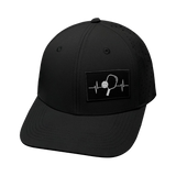 Pickleball - 6 Panel - Unstructured - Relaxed Fit - Black (Unisex)