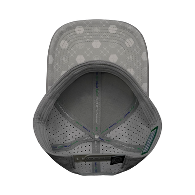 Pickleball - 6 Panel - Light Gray - Laser Mesh (Unisex)