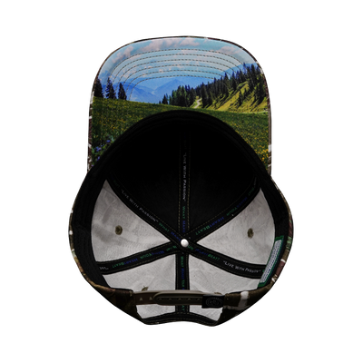 Hunting - 6 Panel - Light Moss Tree Camo - Fabric Back (Unisex)