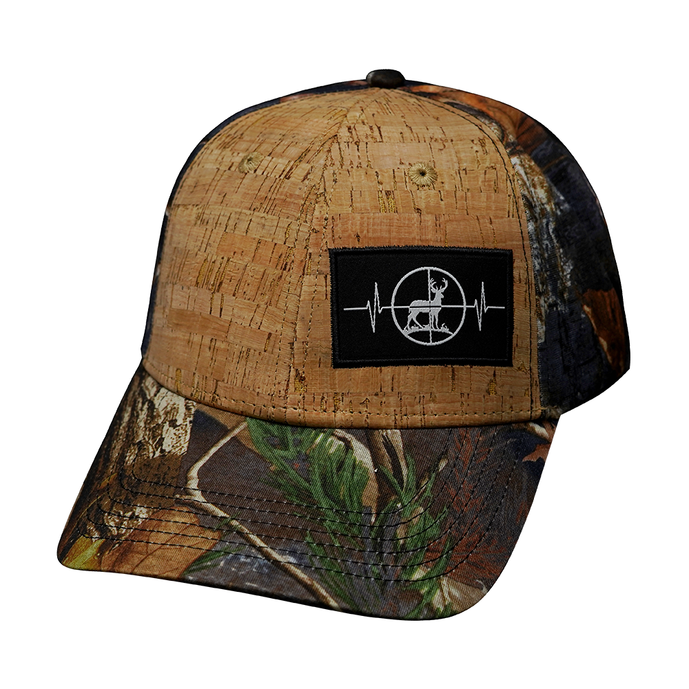 Hunting - 6 Panel - Shallow Fit - Cork - Fall Camo (Unisex)