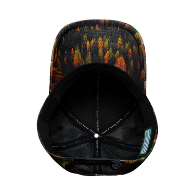 Hunting - 6 Panel - Shallow Fit - Cork - Fall Camo - Fabric Back (Unisex)