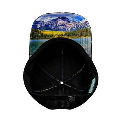 Hunting - 6 Panel - Natural Tree Camo / Black - Laser Mesh (Unisex)