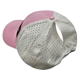 Alabama - 6 Panel - Shallow Fit - Pony Tail - Pink / White (Unisex)