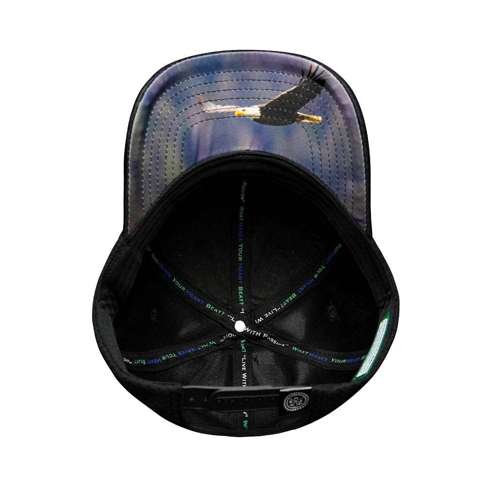 Alabama - 6 Panel -  AirMesh - Athletic Fit - Black (Unisex)