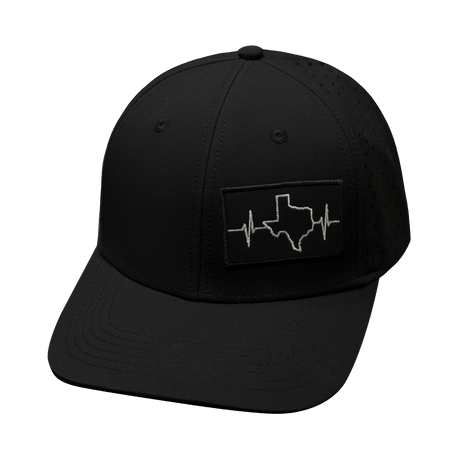 Texas - 6 Panel  - Black (Unisex)