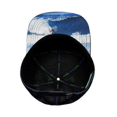 Surf - 7 Panel - Navy / Gray / Black - Laser Mesh (Unisex)