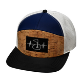 Golf - 7 Panel - Cork - Black / Navy / White (No Photo) (Unisex)