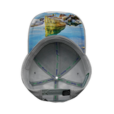 Tahoe - 6 Panel - AirMesh - Athletic Fit - Gray - Fabric Back (Unisex)