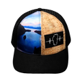 Tahoe - 6 Panel - Cork Hybrid - Emerald Bay Sunrise - Laser Mesh (Unisex)