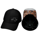 Nevada - 6 Panel - AirMesh - Athletic Fit - Black (Unisex)