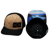 Tahoe - 6 Panel - Cork - Black (Unisex)