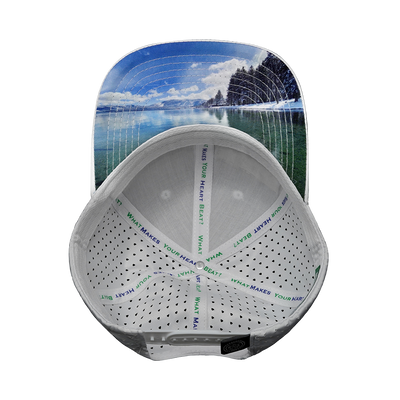 Tahoe - 6 Panel - White - Laser Mesh (Unisex)