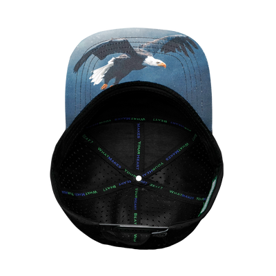 Florida - 7 Panel - Navy Camo / Black - Laser Mesh (Unisex)