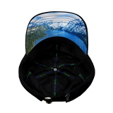 Tahoe - 6 Panel - Unstructured - Relaxed Fit - Black - Laser Mesh (Unisex)