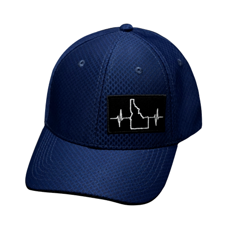 Idaho - 6 Panel - AirMesh - Athletic Fit - Navy (Unisex)