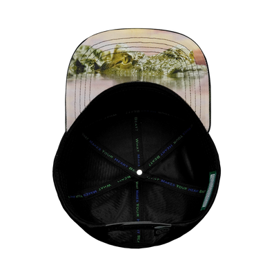 Florida - 7 Panel - Green Camo / Black - Jersey Mesh (Unisex)