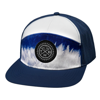 THB - 7 Panel - Ice Crystals / Navy - Laser Mesh (Unisex)