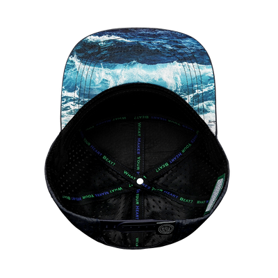 Florida - 7 Panel - Ocean Blue - Laser Mesh (Unisex)