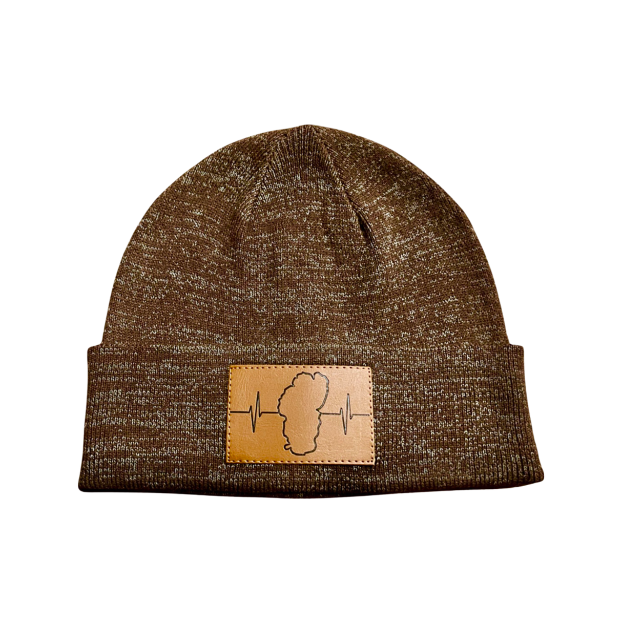 Tahoe - Beanie - Marled Cuff - Amber (Unisex)