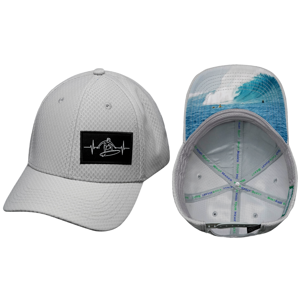 Surf - 6 Panel - AirMesh - Athletic Fit - Gray (Unisex)