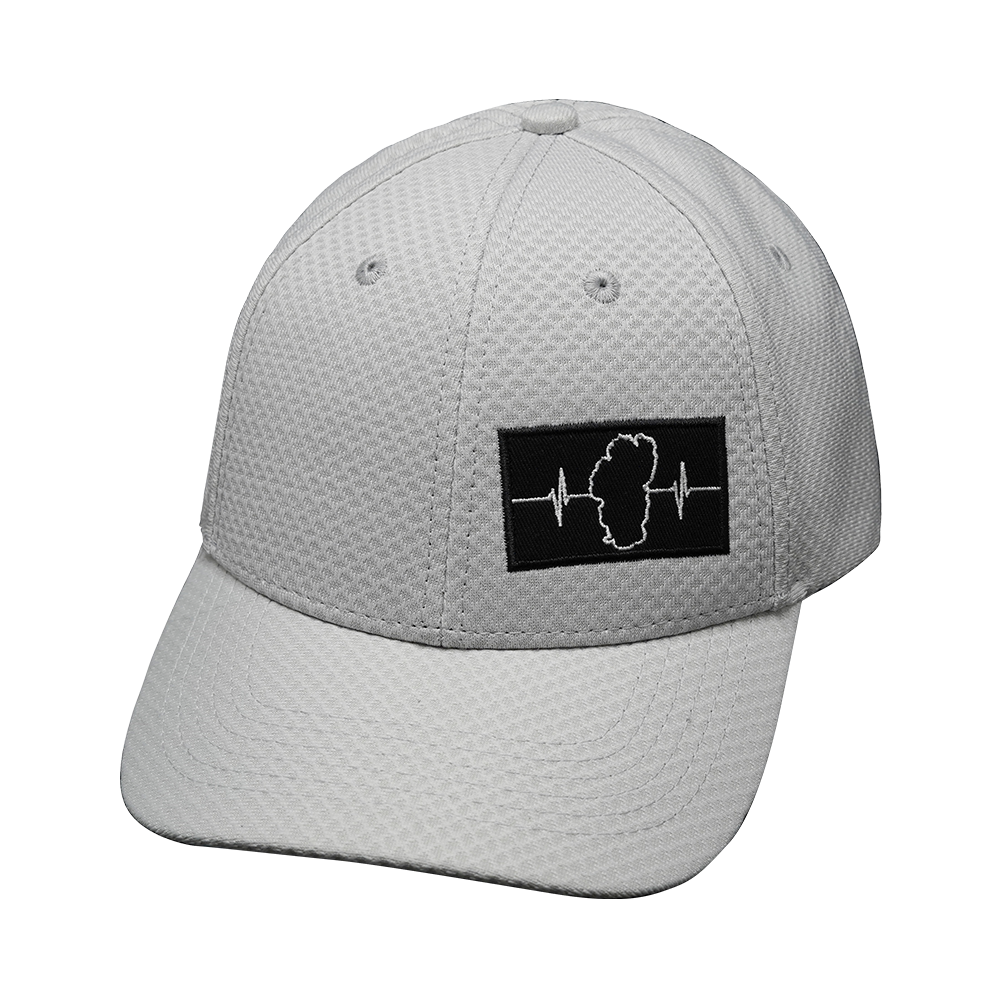 Tahoe - 6 Panel - AirMesh - Athletic Fit - Gray - Fabric Back (Unisex)