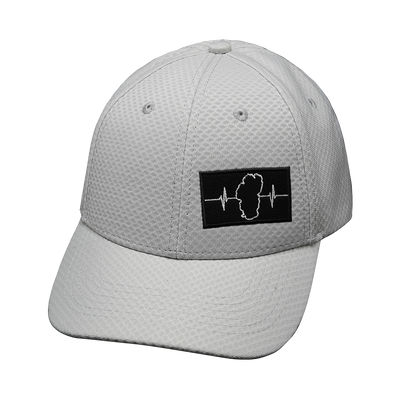 Tahoe - 6 Panel - AirMesh - Athletic Fit - Gray - Fabric Back (Unisex)