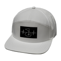 Golf - 7 Panel - White (No Photo) - Laser Mesh (Unisex)