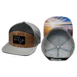 **YOUTH** Florida  - 7 Panel - Cork - Gray / Charcoal (Unisex)