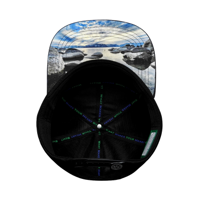 Tahoe - 7 Panel - Navy Camo / Black - Jersey Mesh (Unisex)
