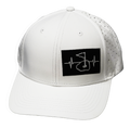 Golf - 6 Panel - White (No Photo) - Laser Mesh (Unisex)
