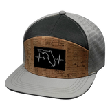 Florida - 7 Panel - Cork - Gray / Charcoal (Unisex)