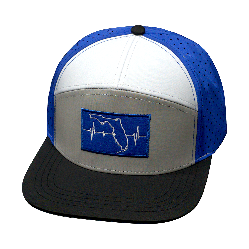 Florida - 7 Panel - Lightning Colors - Laser Mesh (Unisex)