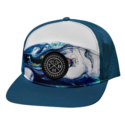 THB - 7 Panel - Fun Shui / Teal - Laser Mesh (Unisex)