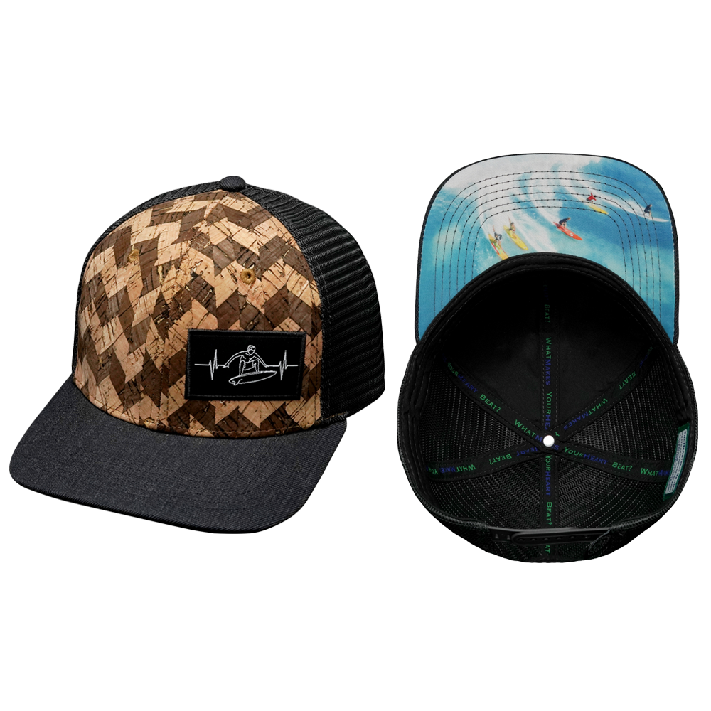 Surf - 6 Panel - Cork - Charcoal Gray (Unisex)